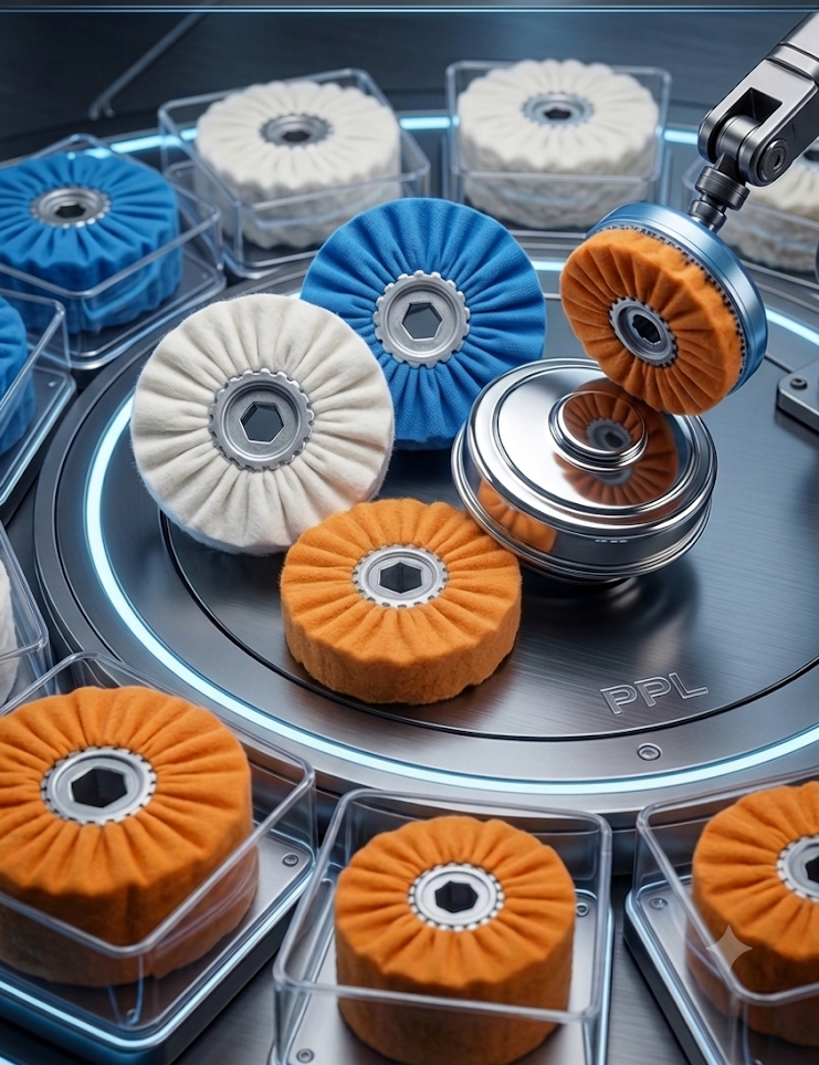 Miniature Airway Buffing Wheels