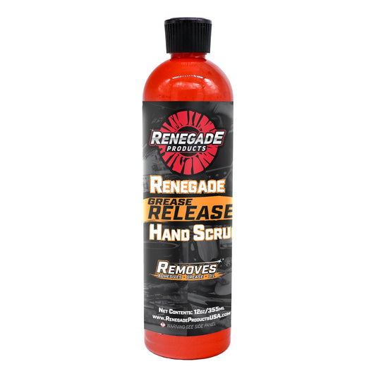 Renegade Grease Release hand cleaner 12 oz