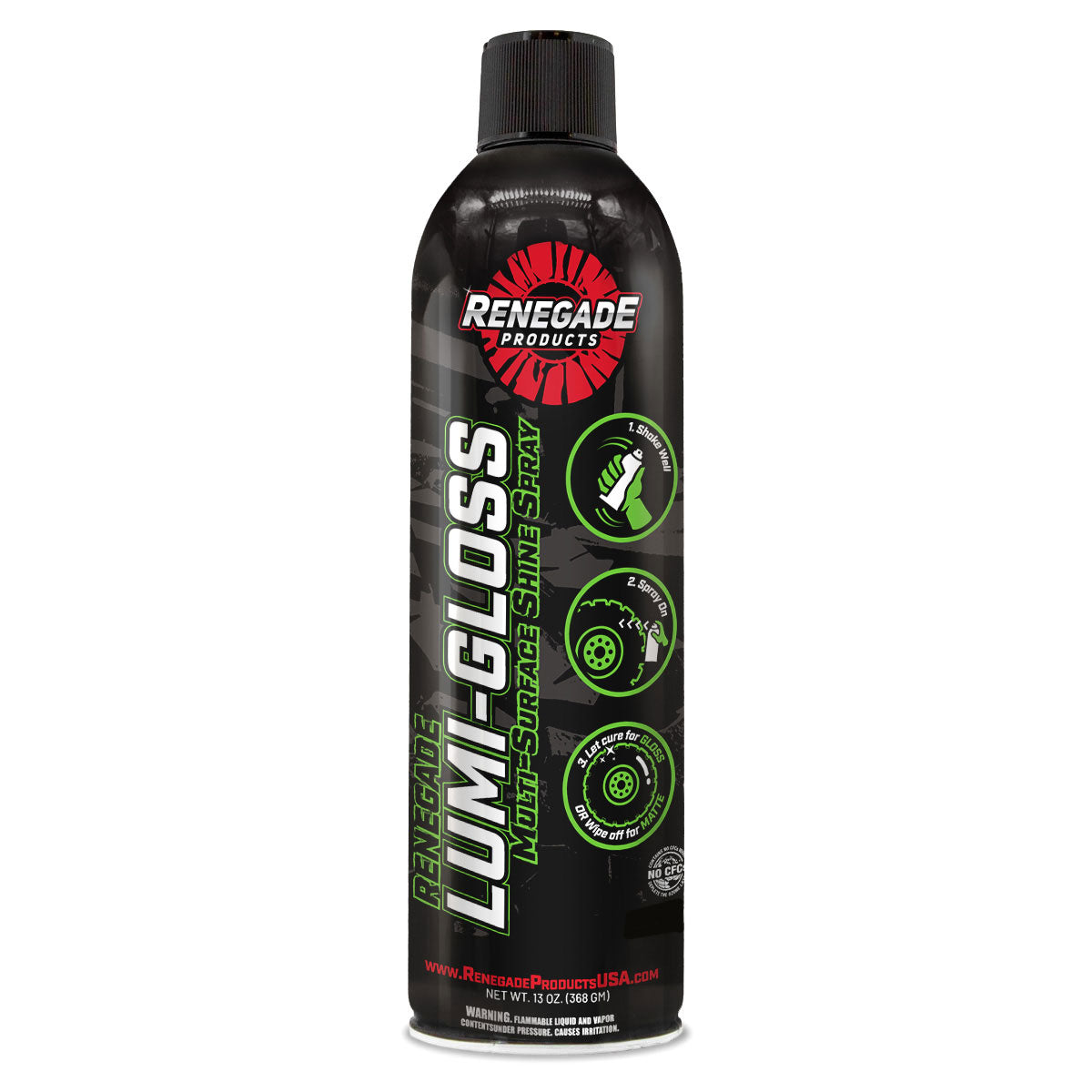 Renegade Lumi-Gloss multi-surface shine spray 13 oz