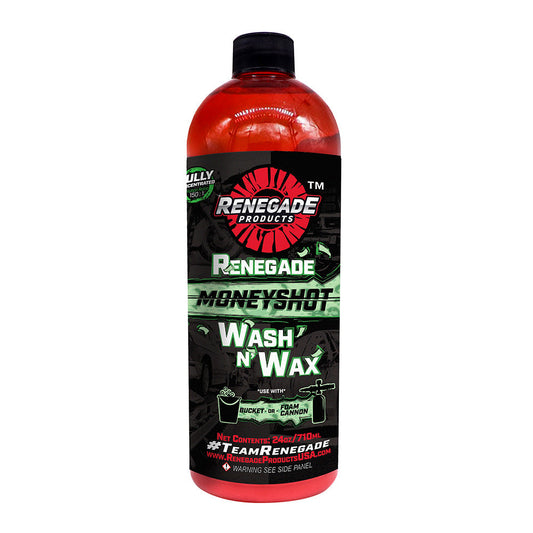 Renegade MoneyShot wash and wax soap 24 oz