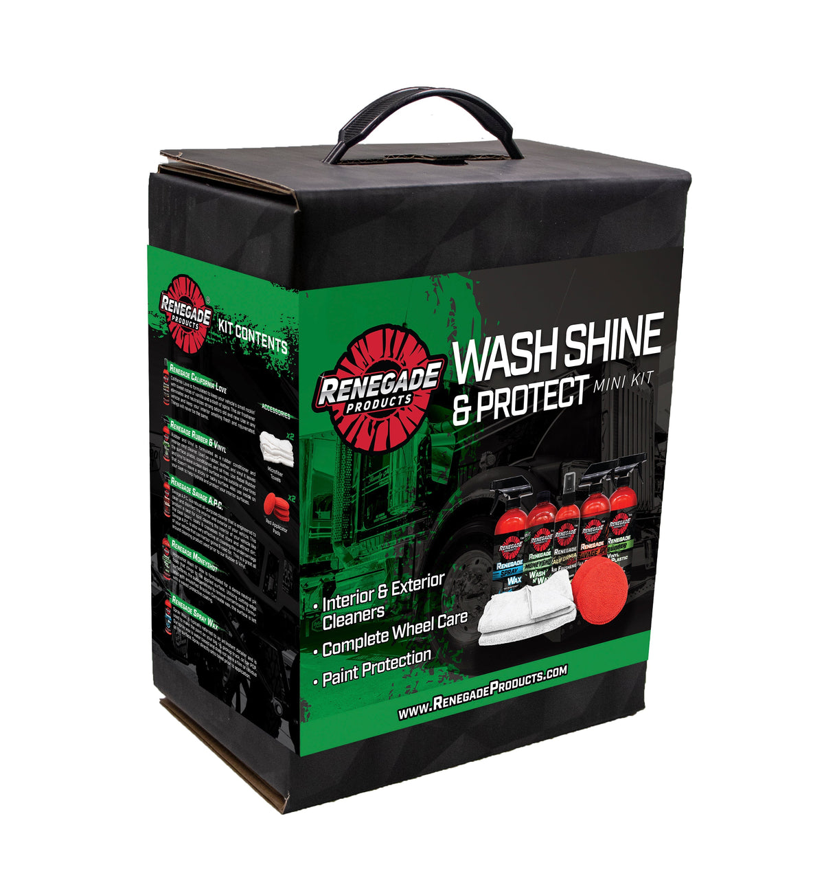 Renegade wash shine protect mini kit
