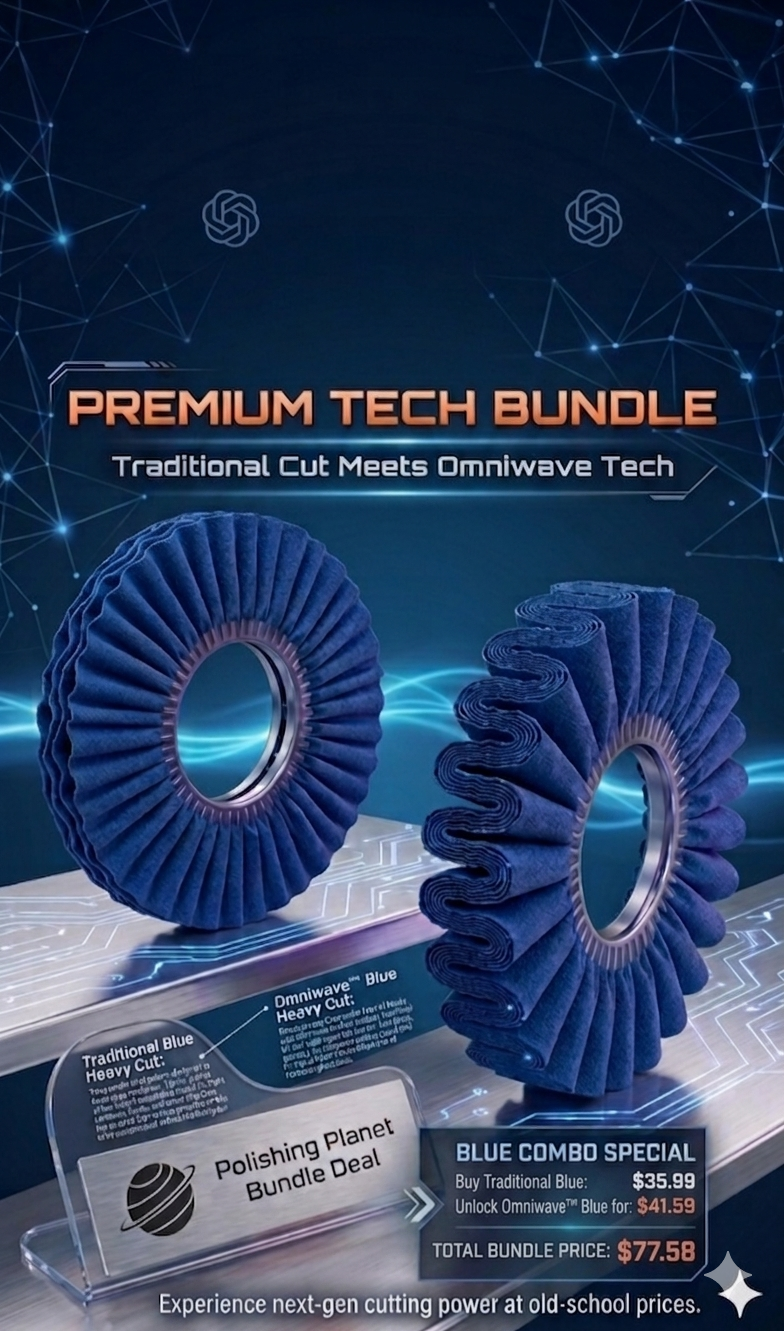 The Heavy-Cut Power Pair: Blue Traditional & Omniwave™ Combo