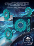 Polishing Planet 10-Inch Aero-Cool™[Traditional Teal] Ultra-Deep Color