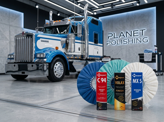 Aluminum Polishing Starter Kit With MX5 Super Finishing Compound!!!