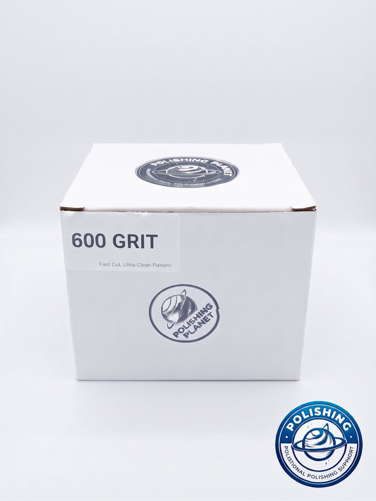 600 Grit Hook & Loop Sanding Discs (5" & 6") | Elite Series Aluminum Oxide Sandpaper for Metal & Aluminum