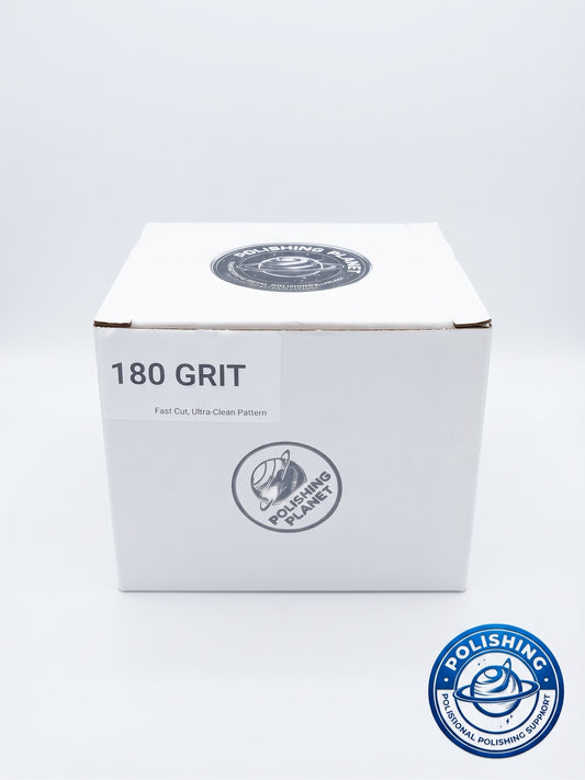 180 Grit Hook & Loop Sanding Discs (5" & 6") | Elite Series Aluminum Oxide Sandpaper for Metal & Aluminum